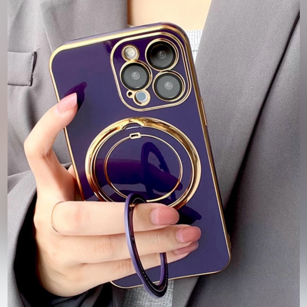 Royal cases Mag 2.0 collection for iPhone 15 pro max Purple